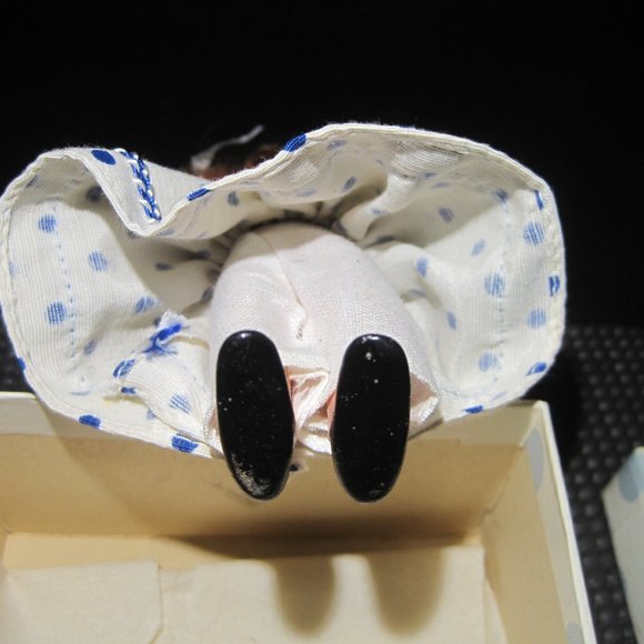 Original 1940 Nancy Ann Storybook Doll "Little Betty Blue"  Bisque Doll. - Picture 4 of 6